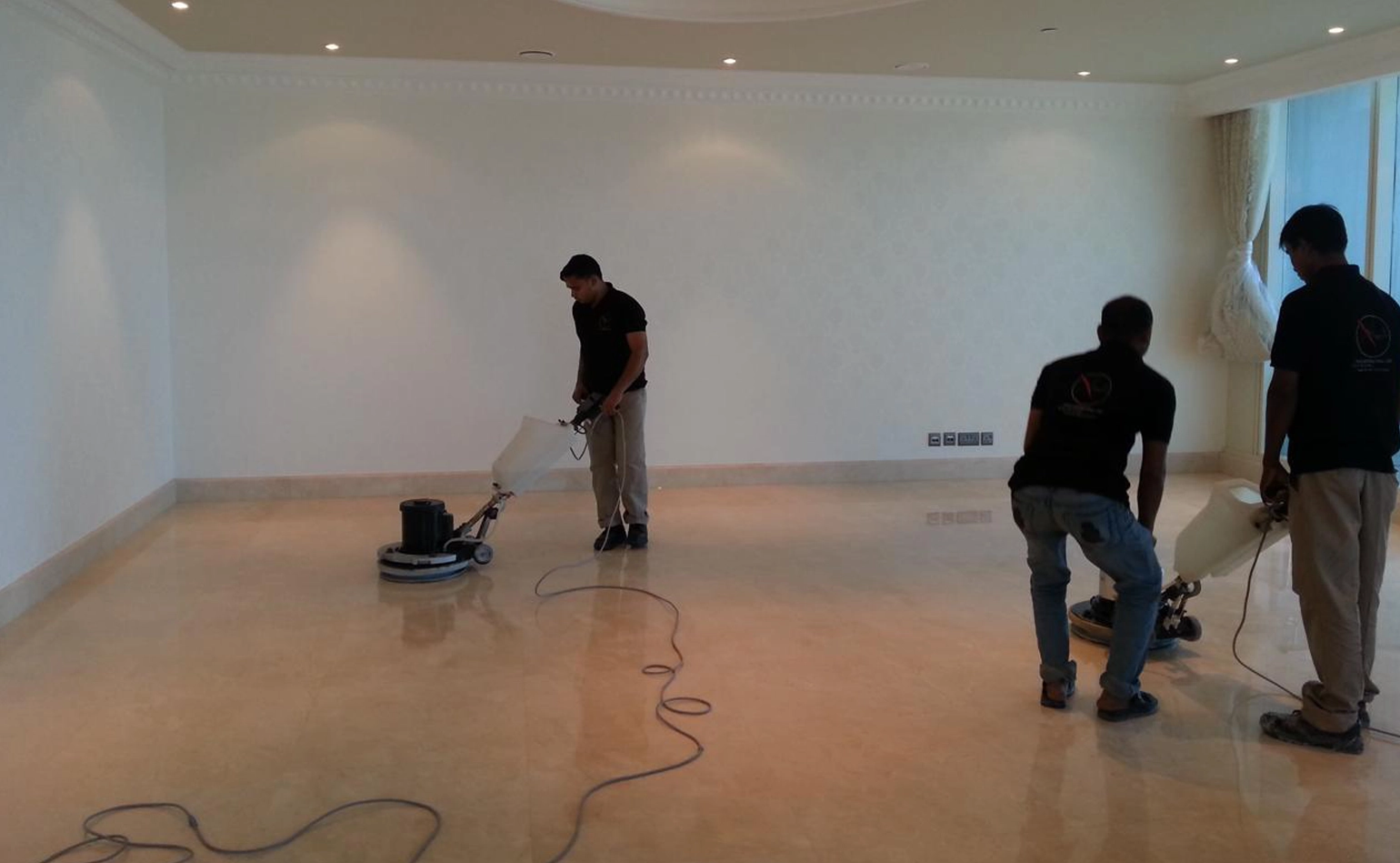 Marble polishing and surface restoration by X4 Design and Build